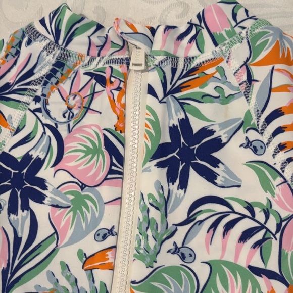 Ralph Lauren Performance Rash Guard Shortall. Size 9-12 Mo. - Picture 9 of 13